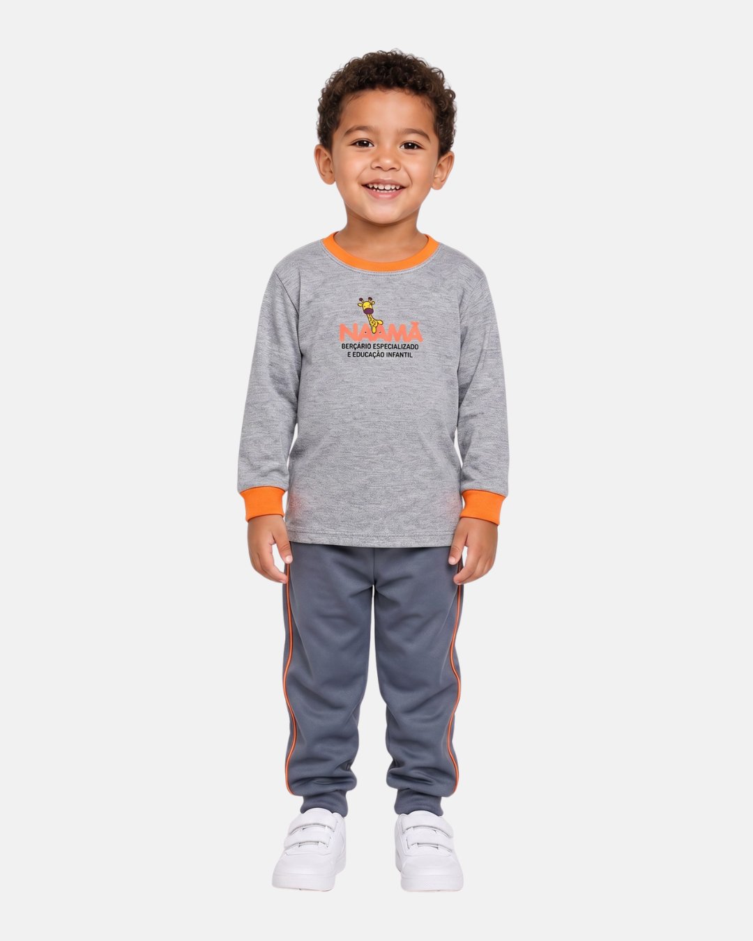 Camiseta manga longa + Calça Helanca